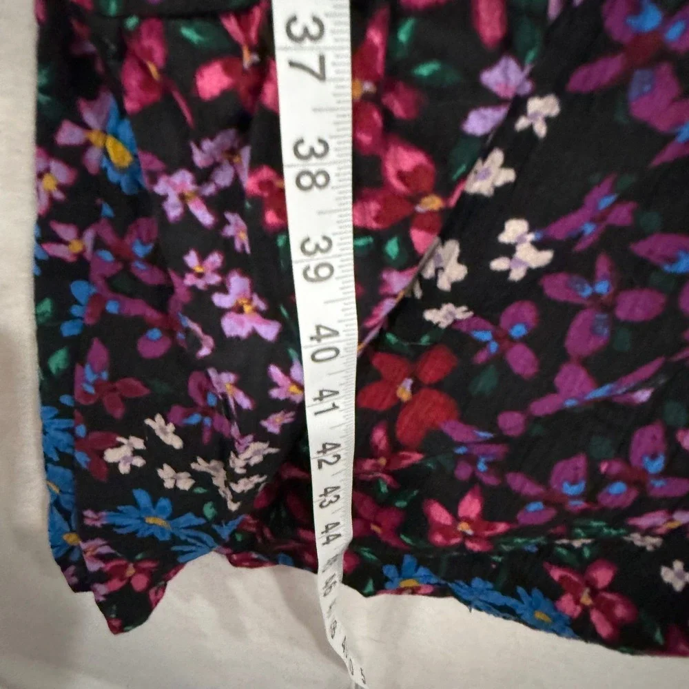 Cottagecore Floral Prairie Dress 100% Cotton Peasant Smocked Boho 2X 20W